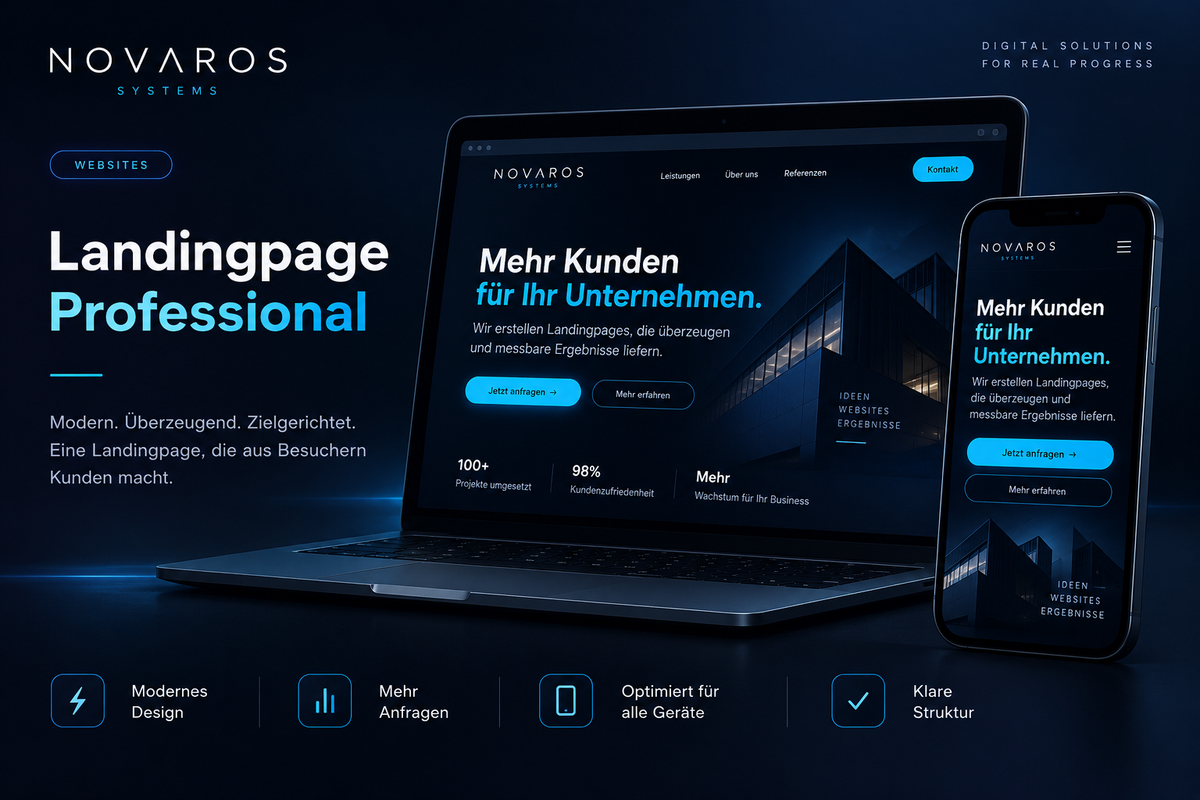 Landingpage – Professional