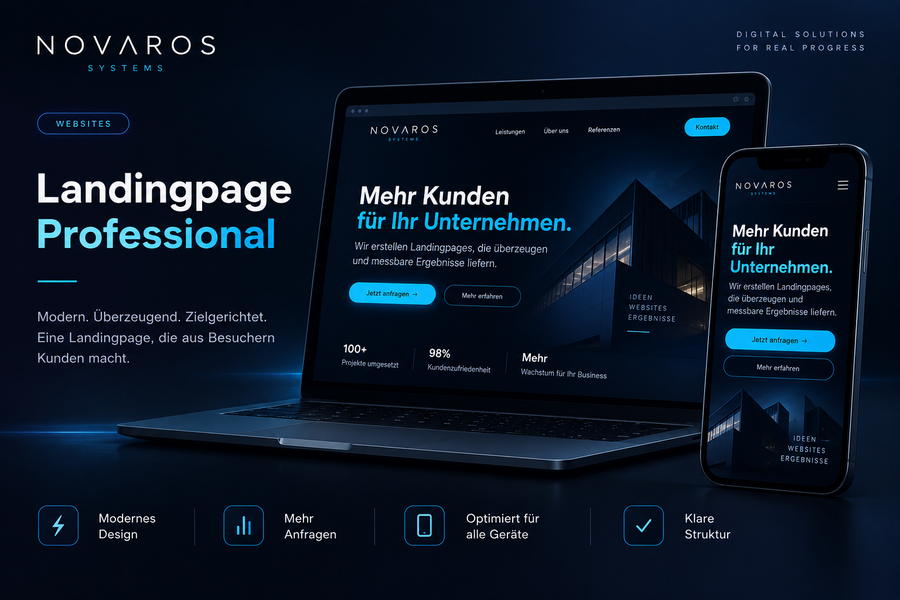 Landingpage – Professional