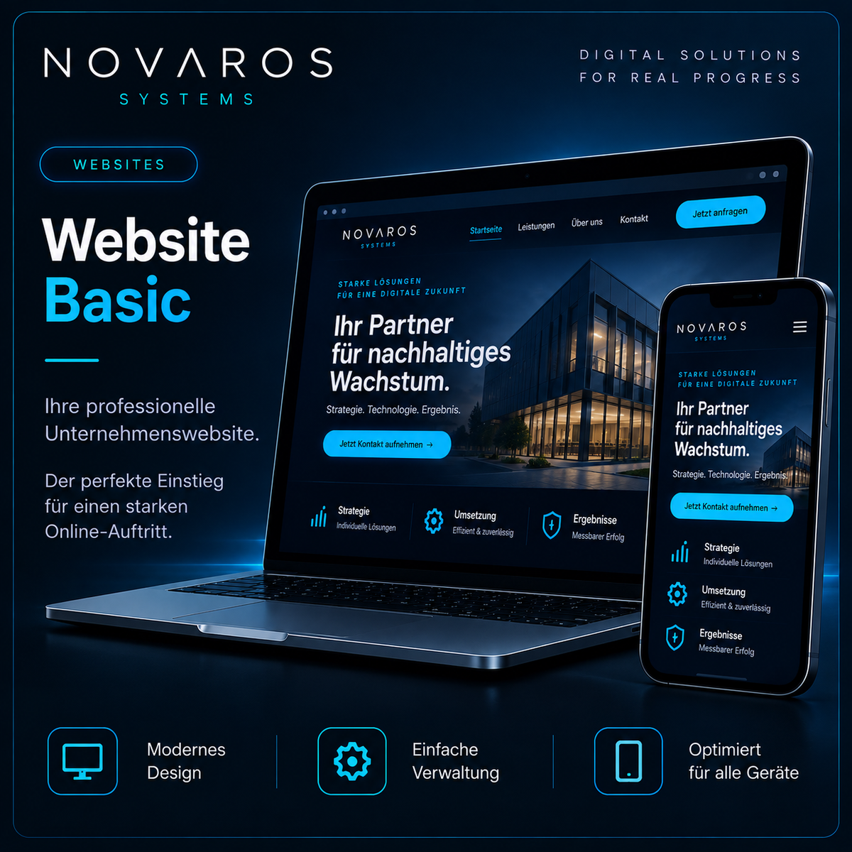 Unternehmenswebsite – Basic